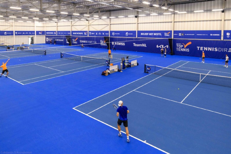 Indoor tennisbanen NTC de Kegel Amstelveen