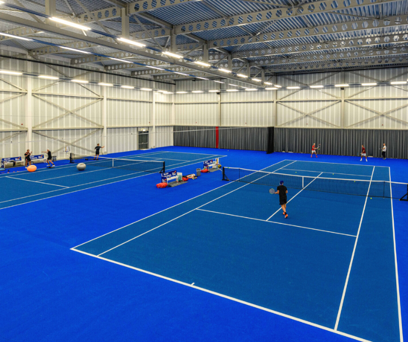 Hardcourt Indoor tennisbanen NTC de Kegel Amstelveen
